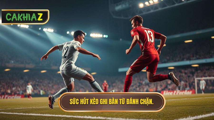 Sức hút kèo ghi bàn từ đánh chặn