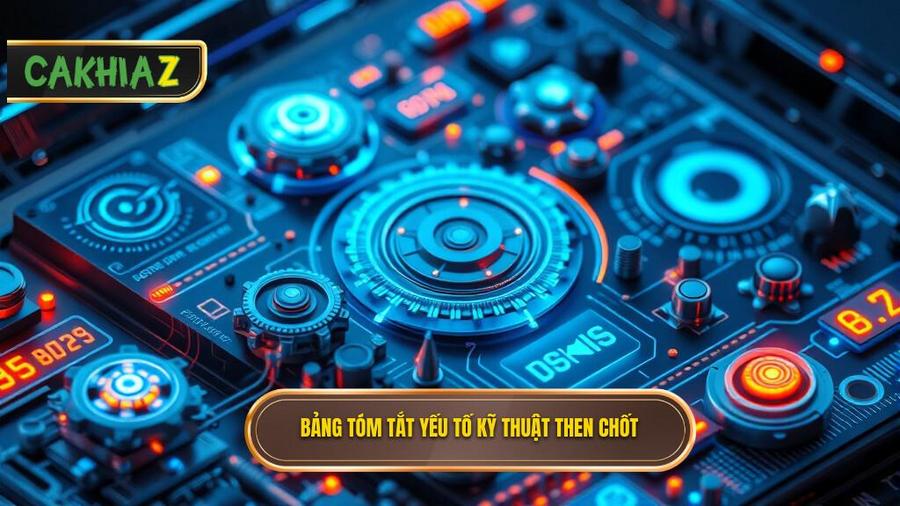 Bảng tóm tắt yếu tố kỹ thuật then chốt