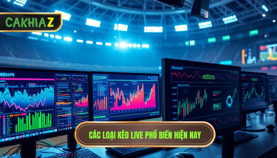  Các loại kèo live phổ biến hiện nay