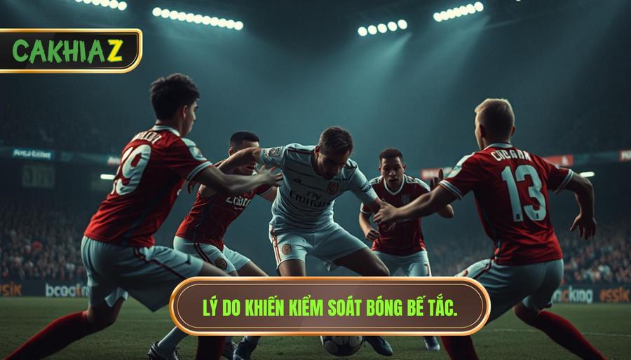 Lý do khiến kiểm soát bóng bế tắc.